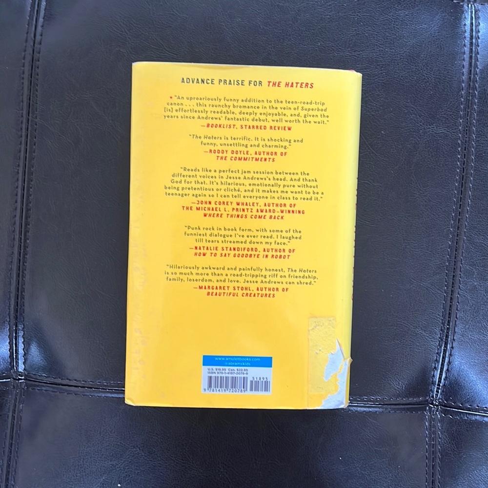 Book bundle: JAndrew’s “The Haters”, AMiller “The Cricible”, SGibbs “Spy School” - Picture 5 of 15